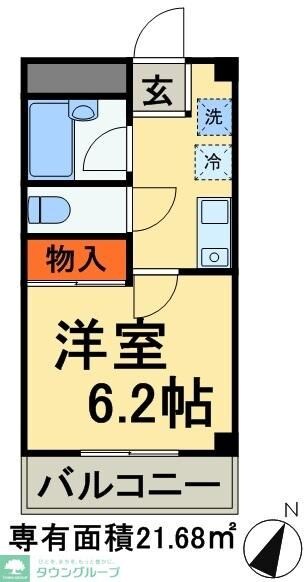 物件間取画像
