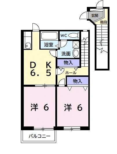 サンセールメゾン５１４の物件間取画像