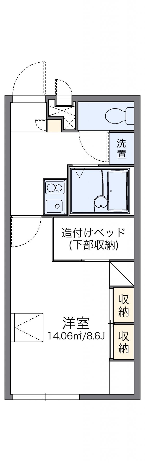 物件間取画像