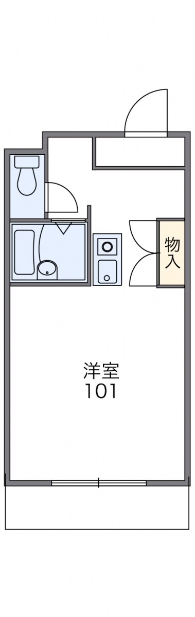 レオパレスエースIIの物件間取画像