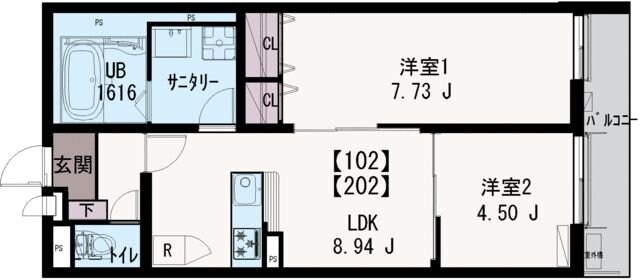 ＩＸＯ　Ｌｉｅｒｒｅの物件間取画像