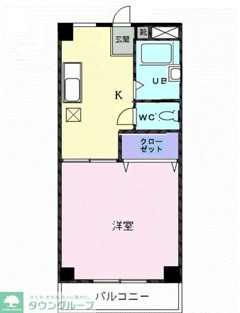 Ｔ＆Ｔビルの物件間取画像