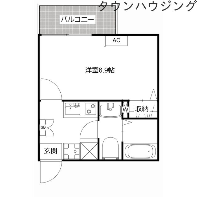 MQuarto大森台の物件間取画像