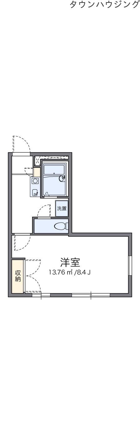 レオパレスサンライズの物件間取画像