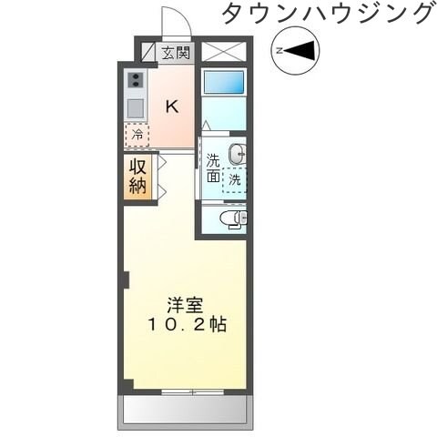 ＲＥ’ＰＯＳＥいなりの物件間取画像