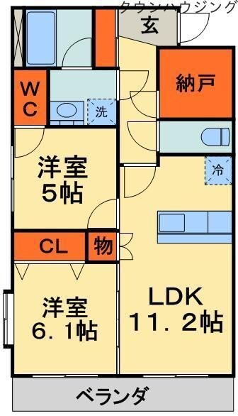 グランメゾンＭ’ｓの物件間取画像