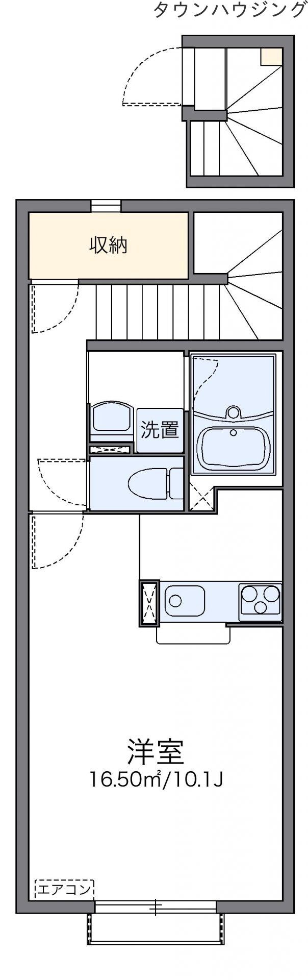 レオネクストエクレールの物件間取画像