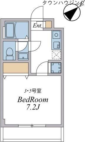 ジェンティーレ幕張本郷の物件間取画像