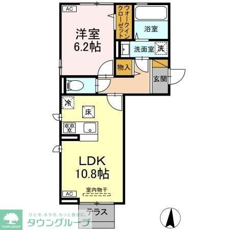 タイムズ・スクエアＶ　Oneの物件間取画像