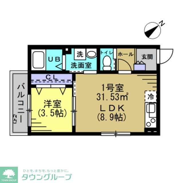 レアリゼ蘇我IIの物件間取画像