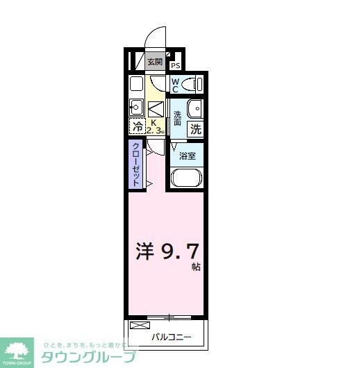 メゾンドールの物件間取画像