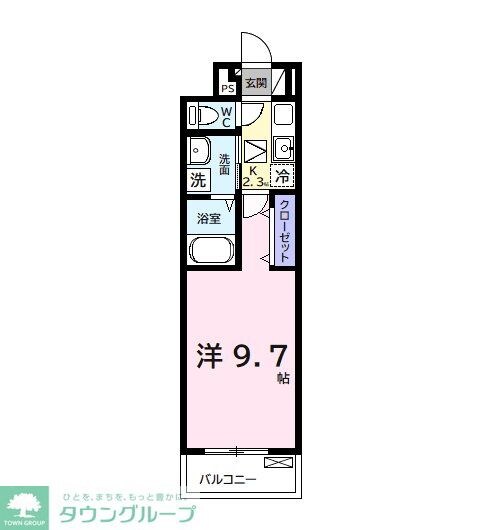 メゾンドールの物件間取画像