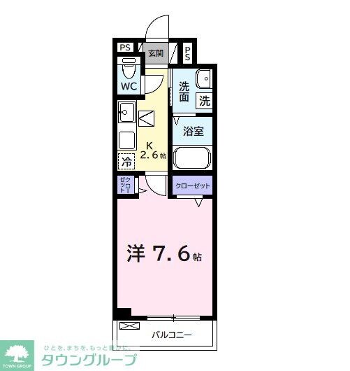 メゾンドールの物件間取画像
