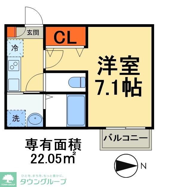 リヴェール本千葉の物件間取画像