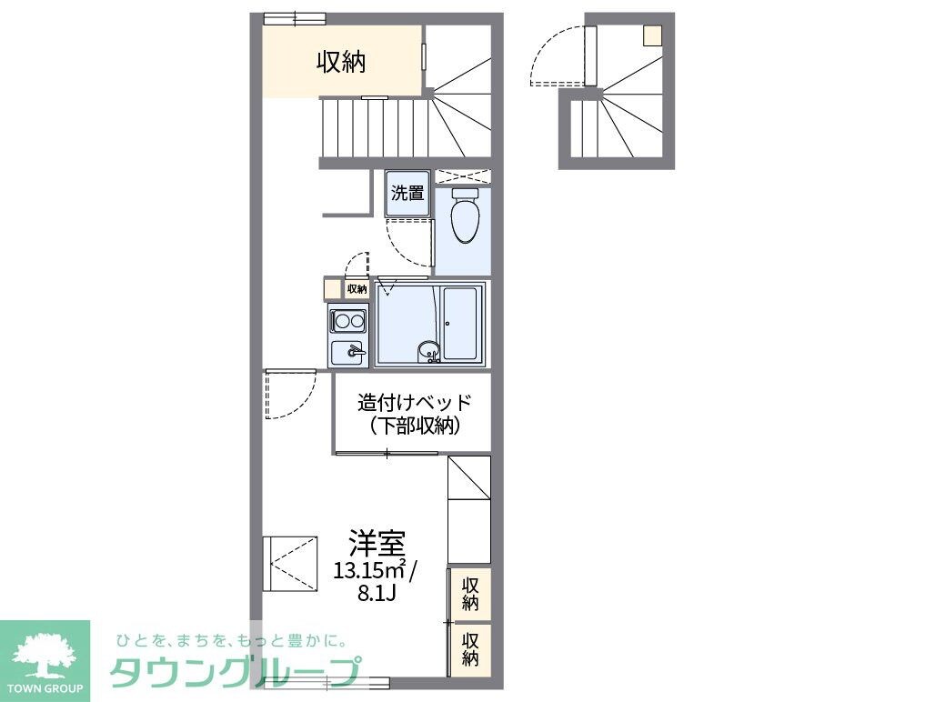 レオパレス泰夢の物件間取画像