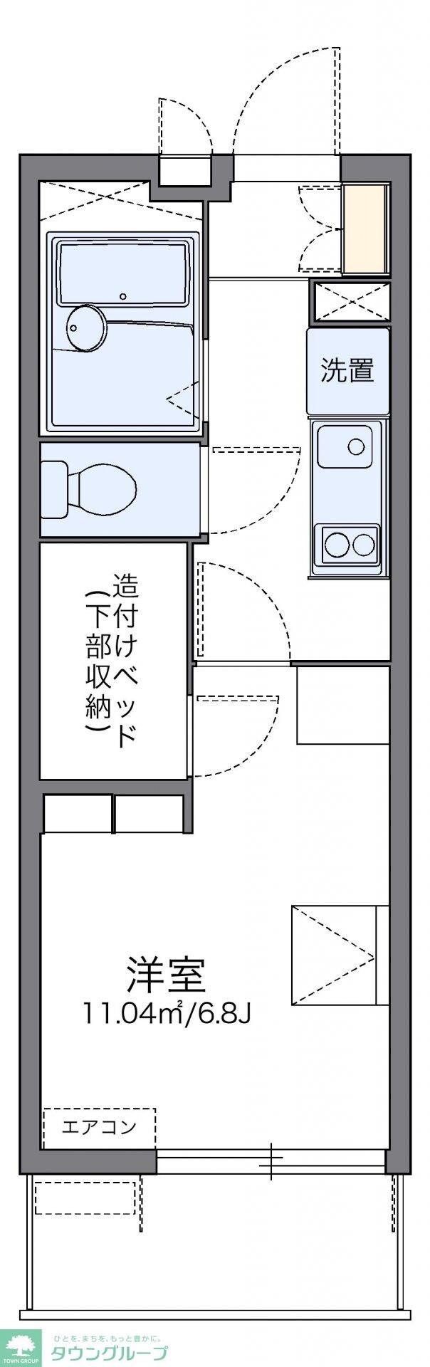 レオパレスウィン　ネクストの物件間取画像