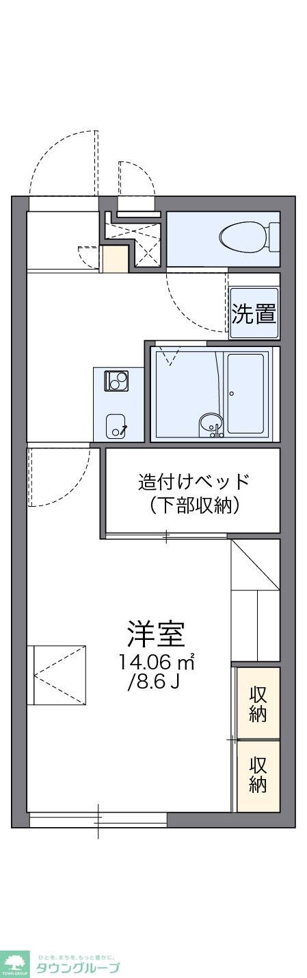 物件間取画像