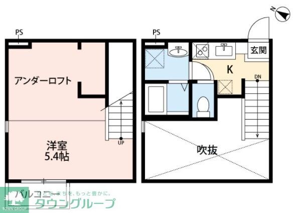 グランフォレスト蘇我の物件間取画像