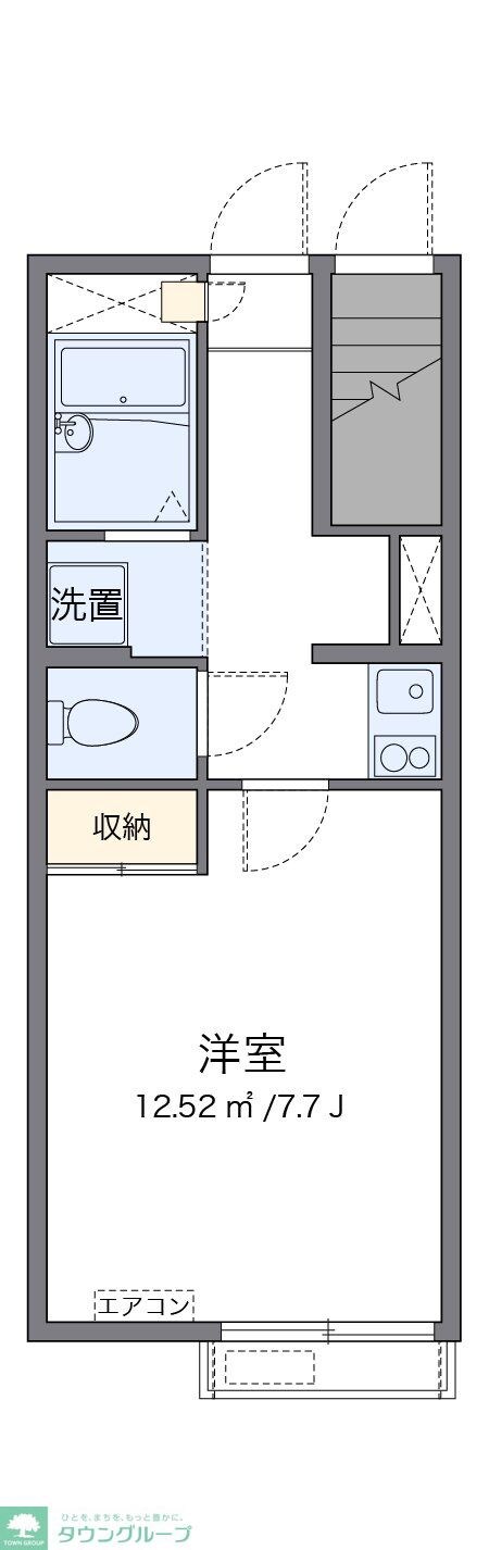 物件間取画像