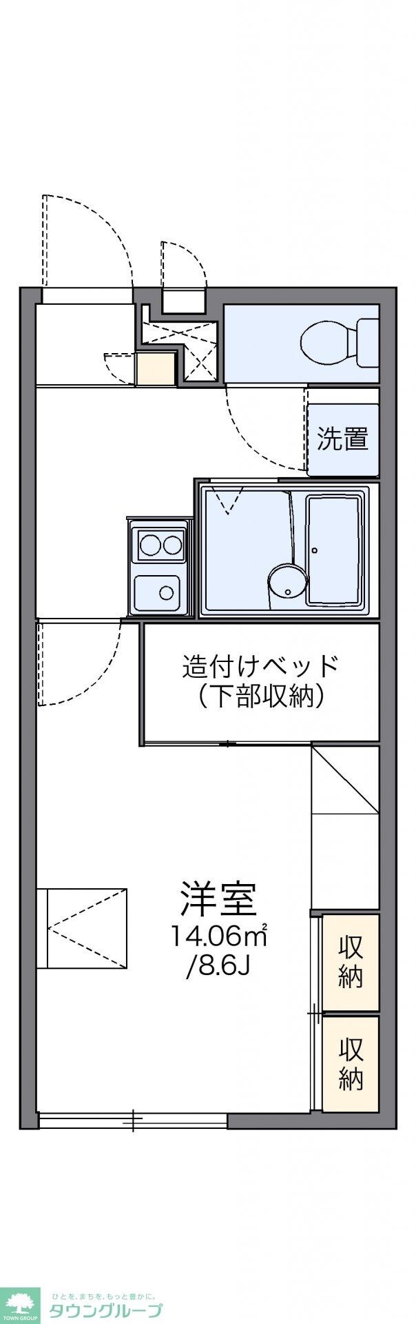 物件間取画像