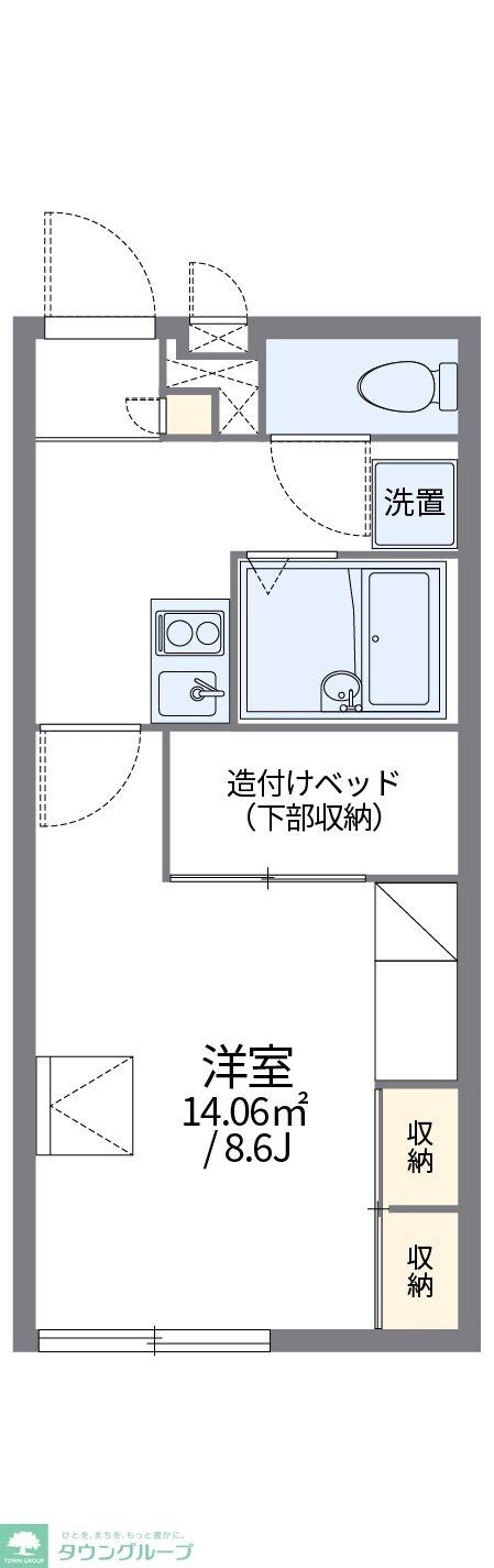 物件間取画像