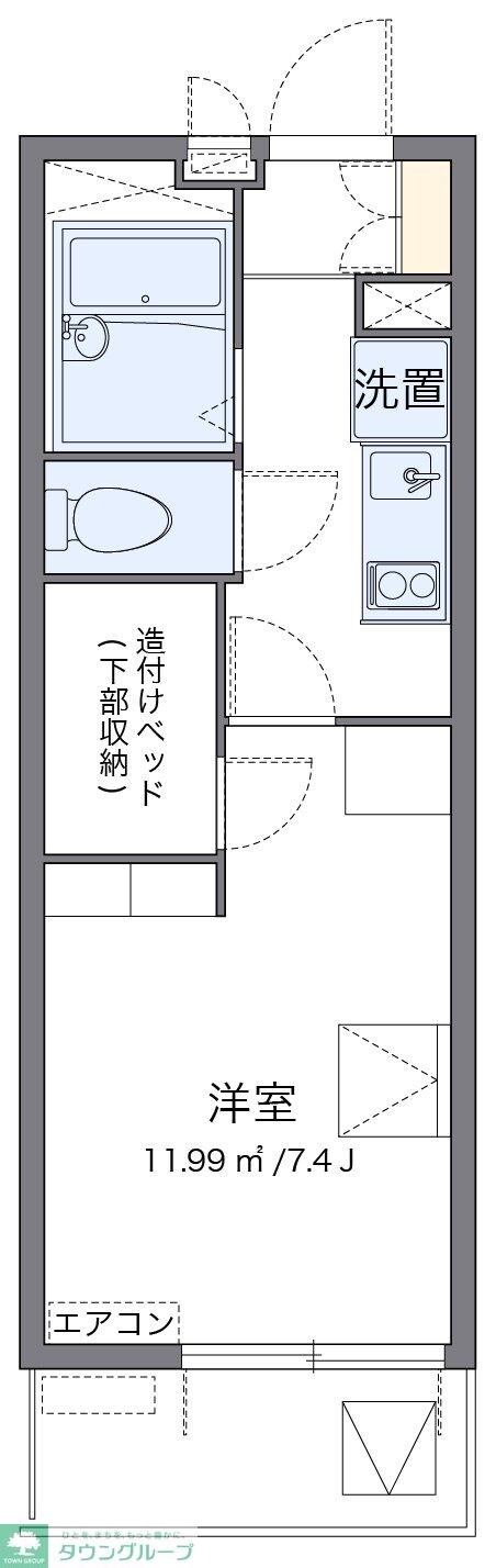 物件間取画像