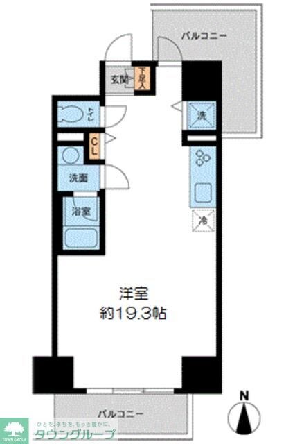 ウィルテラス千葉中央の物件間取画像