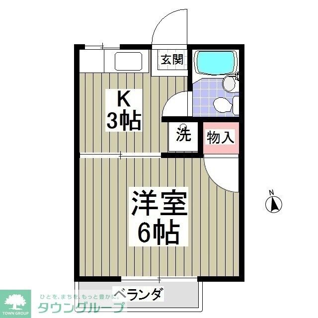 物件間取画像