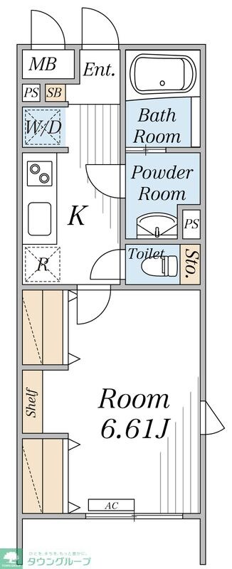 リブリ・検見川浜の物件間取画像
