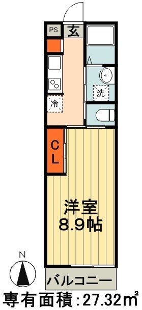 物件間取画像