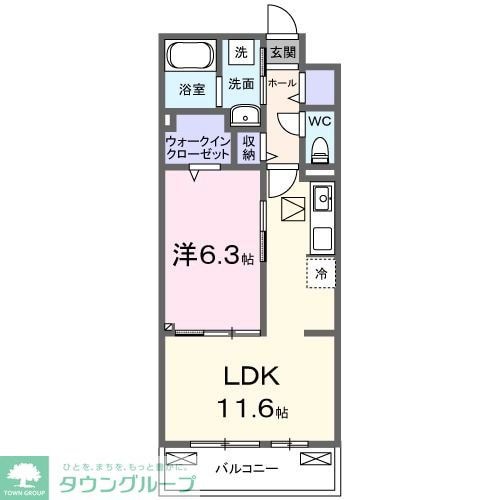 アルモニーの物件間取画像