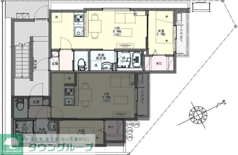 KLEIS新所沢の物件間取画像