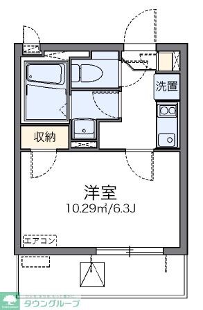 レオネクストＬａｇｏｏｎの物件間取画像