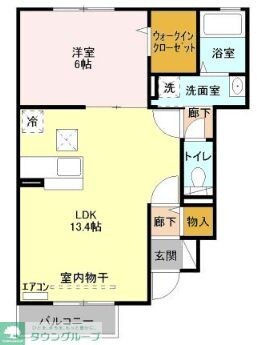 サン・ボナールの物件間取画像