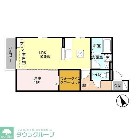 グレースブルックの物件間取画像