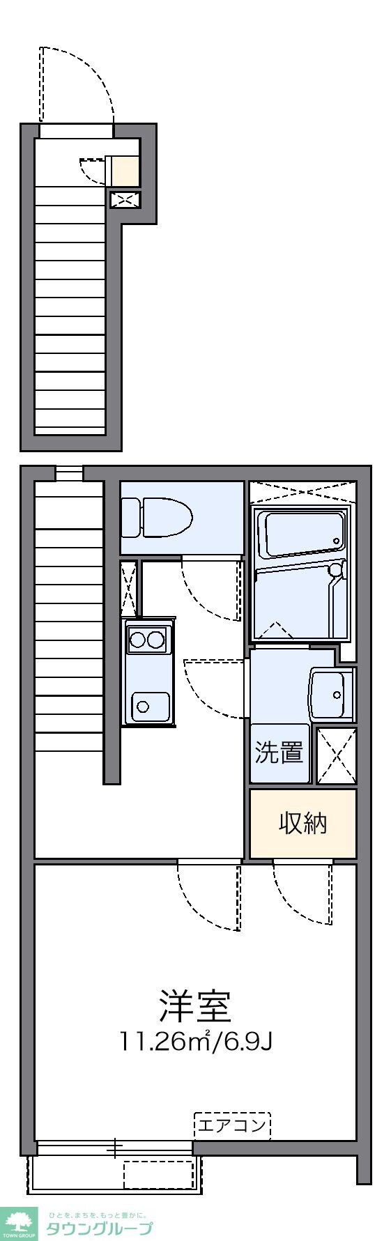 レオネクストてんまやの物件間取画像
