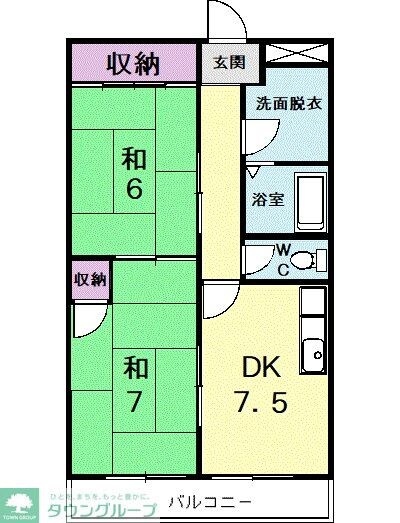 物件間取画像