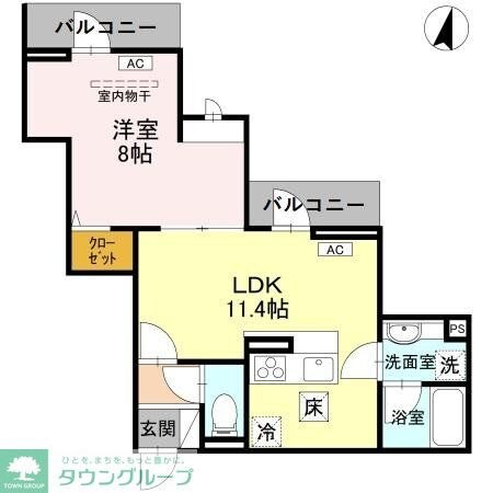 D-Sereno志木柏町の物件間取画像