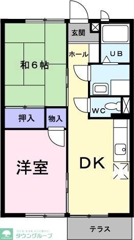 物件間取画像