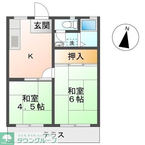 物件間取画像