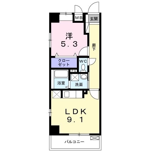 グランシャリオ　清瀬の物件間取画像