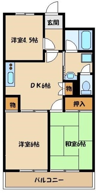 ジュノー・ムカイの物件間取画像