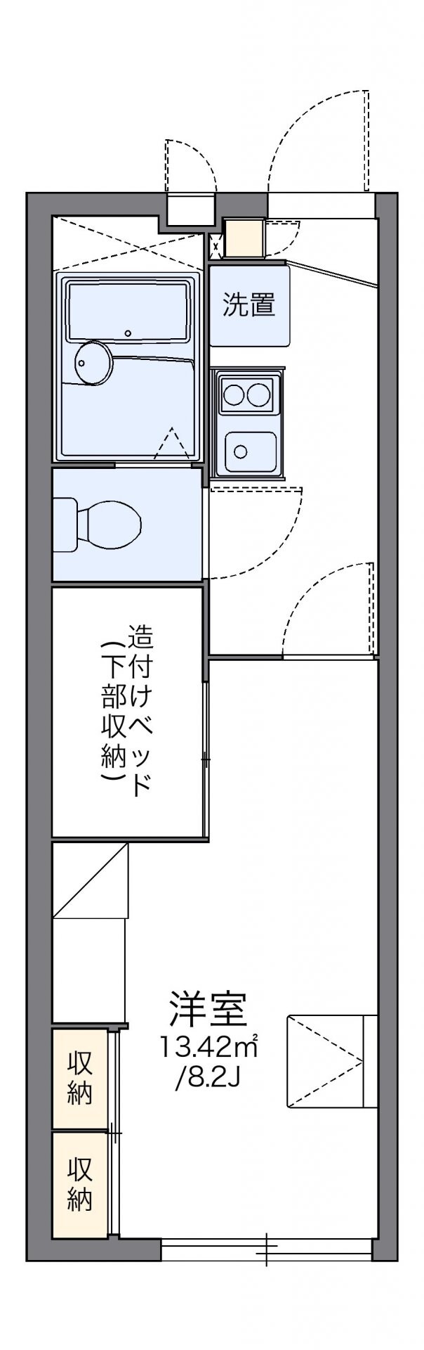 物件間取画像