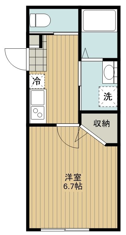 RIVERAIN秋津の物件間取画像