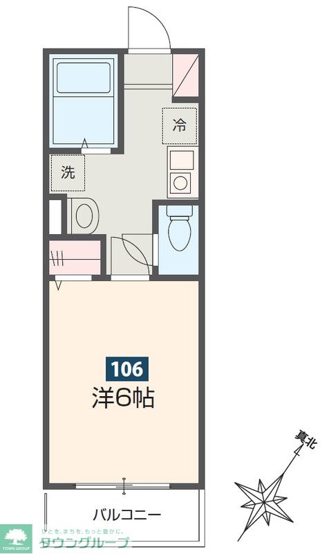 MELDIA新座の物件間取画像