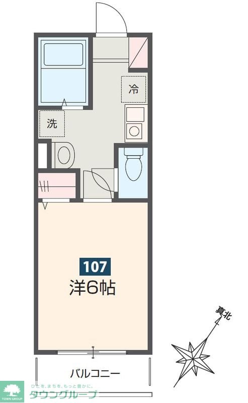 MELDIA新座の物件間取画像