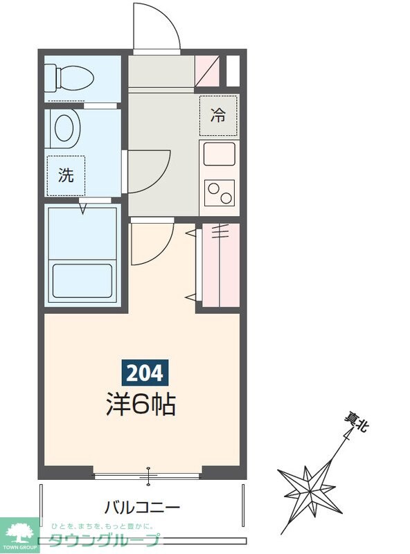 MELDIA新座の物件間取画像