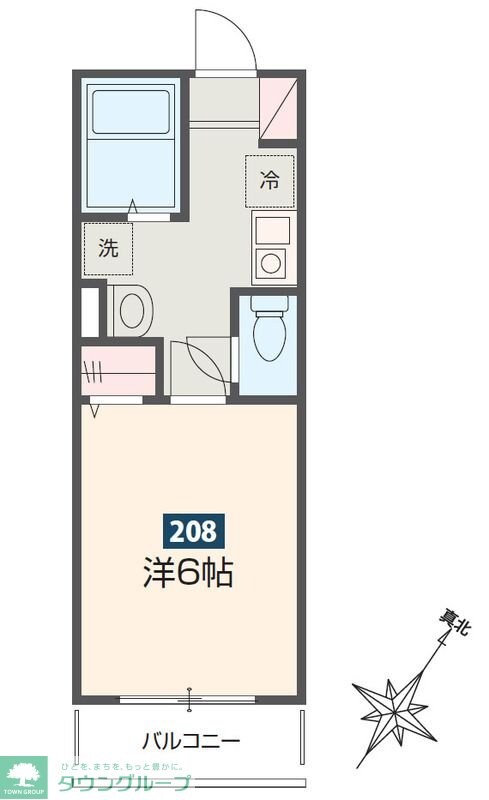 MELDIA新座の物件間取画像