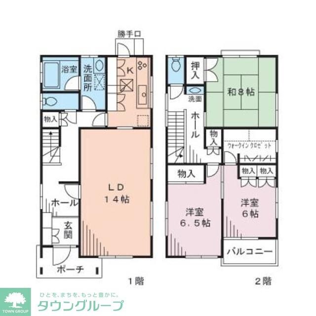 練馬区春日町１丁目貸家の物件間取画像