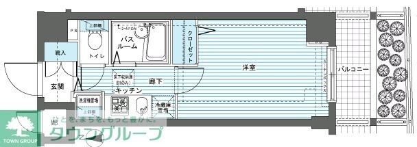 フェニックス武蔵関弐番館の物件間取画像